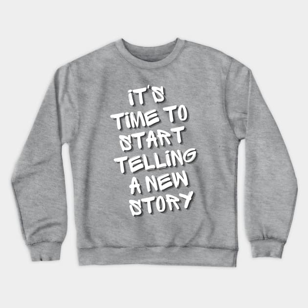 New Story II Crewneck Sweatshirt by TheSunGod designs 